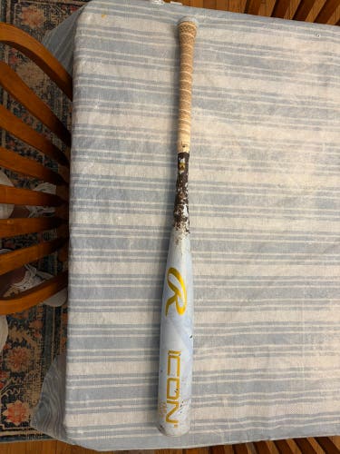 2026 Rawlings Icon Composite BBCOR Certified Bat (-3) 29 oz 32" (Used)
