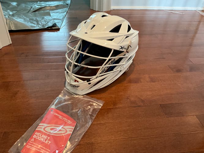 TEAM ISSUED RUTGERS NCAA COLLEGE Cascade XRS Helmet (BRAND NEW) SEND OFFERS. WILLING TO NEGOTIATE
