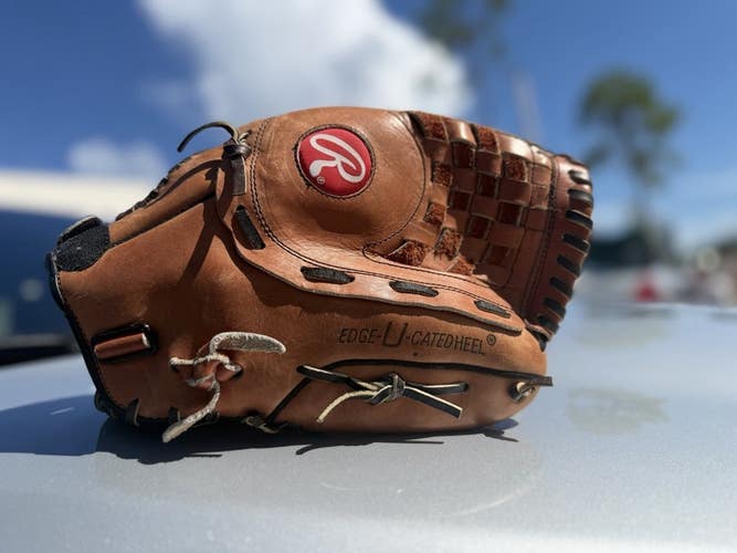 VINTAGE RAWLINGS THE MARK OF PRO RSGXLPRO 14 RHT SOFTBALL GLOVE