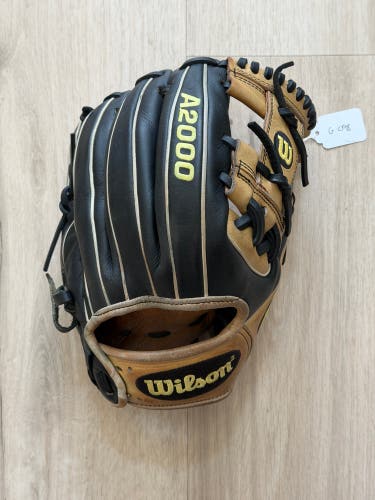 Wilson A2000 1786 RH Infield Baseball Glove 11.5" (Used)