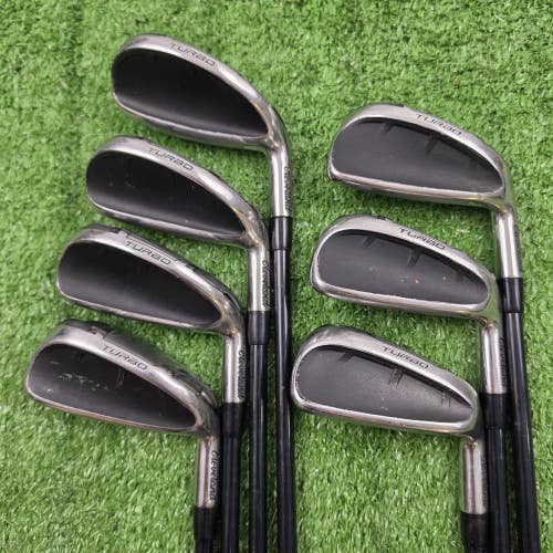Cleveland Launcher HB Turbo Iron Set 4-PW Miyazaki C Kua Regular Graphite RH
