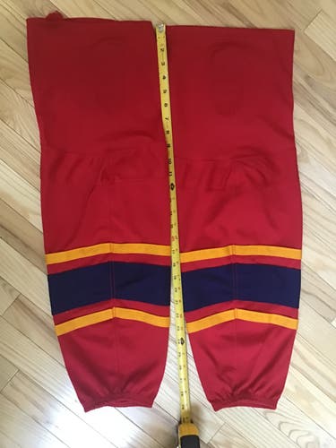 Athletic Knit HS2100-662 2013 Florida Panthers Mesh Hockey Socks - Senior 30"