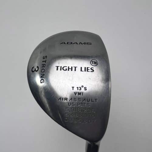Adams Tight Lies 1998 3 Fairway Wood 13* Regular Graphite Mens RH