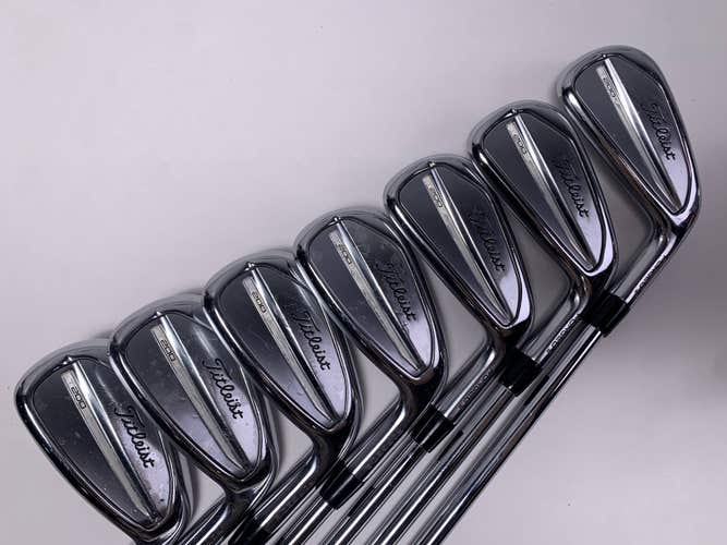 Titleist T200 2023 Iron Set 5-PW+GW True Temper AMT S300 Black Stiff RH