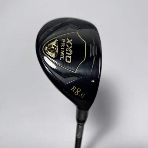 XXIO Prime 12 8 Hybrid 31* SP 1200 Flex 2221 43g Regular Graphite Mens RH NEW