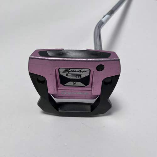 TaylorMade Spider GTX Pink Single Bend Putter 33" SuperStroke Women's RH