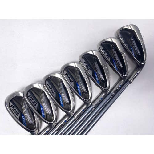 Ping G30 Iron Set 5-PW+SW Blue Dot 1* Up TFC 419 Regular Graphite Mens RH