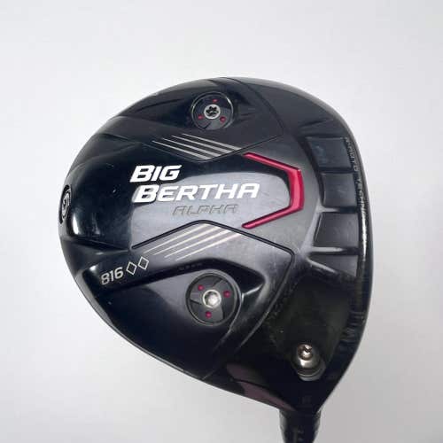 Callaway Big Bertha Alpha 816 DBD Driver 10.5* D73x5ct 73g Stiff  RH
