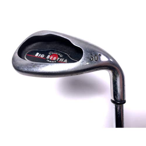 Callaway Big Bertha 2004 Gap Wedge GW 50* Big Bertha Uniflex Steel Mens RH
