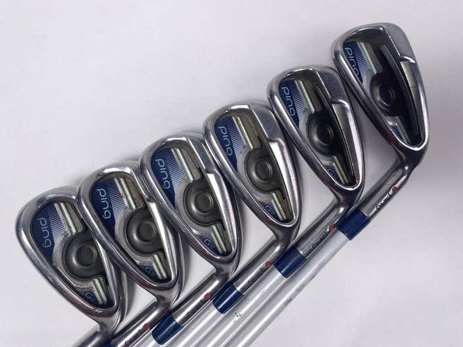 Ping G LE Iron Set 6-PW+GW Red Dot 1* Flat ULT230 Ladies Graphite Womens RH