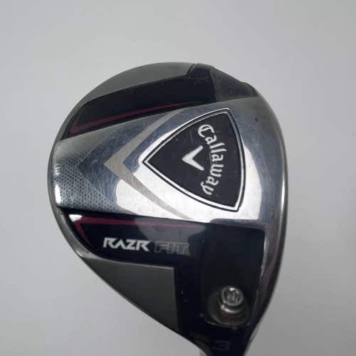 Callaway Razr Fit 3 Fairway Wood 15* RAZR 60g Stiff Graphite Mens RH