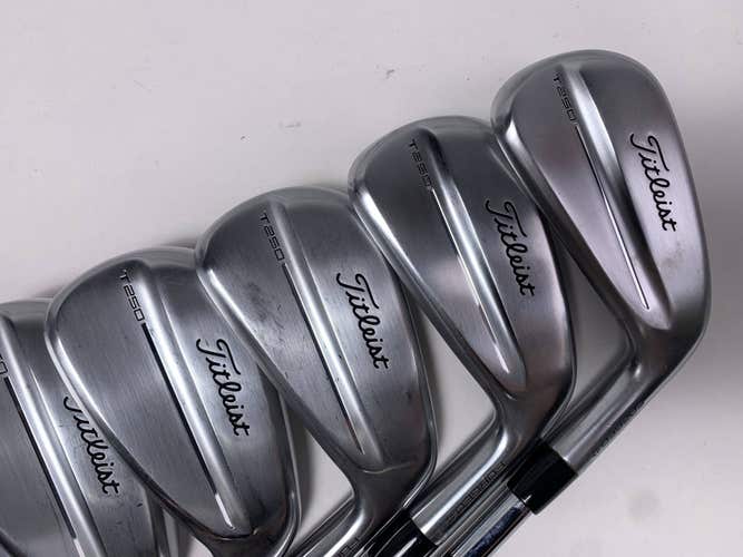 Titleist T250 2025 Iron Set 5-PW+GW True Temper AMT Black Regular Steel RH NEW