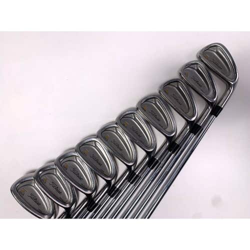 Titleist DCI 981 Iron Set 1-PW True Temper Dynamic Gold S300 Stiff Steel Mens RH