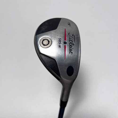 Titleist 585 H 3 Hybrid 19* Aldila VS Proto By You 80g Stiff Graphite Mens RH
