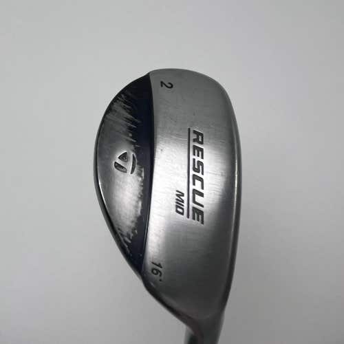 TaylorMade Rescue Mid 2 Hybrid 16* Stiff Graphite Mens RH