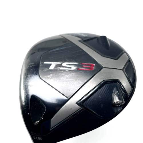 LEFTY Titleist TS3 Driver 9.5* Aldila Rip Alpha 2.9 60g Stiff Graphite Mens LH