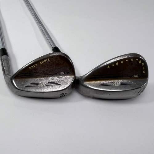 Titleist Vokey SM9 Raw Wedge Set 54* 14 | 60* 12 Vokey SM9 Wedge Steel Mens RH