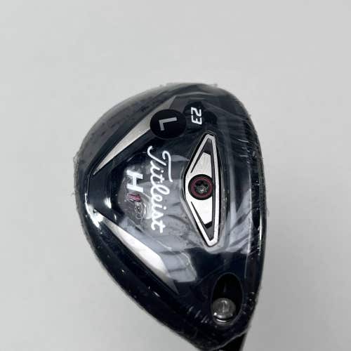 Titleist 818 H1 Hybrid 23* Diamana Red M+ 50 HY 50g Ladies RH Undersize Grip NEW