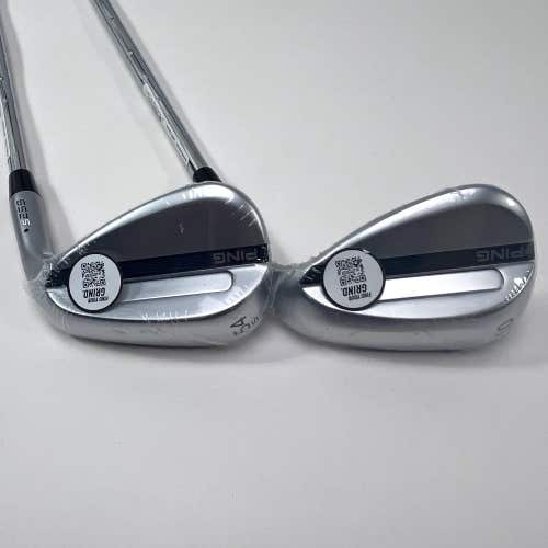 Ping s259 Chrome Wedge Set 54* 12 | 60* 10 Black Dot Z-Z115 115g Wedge RH NEW