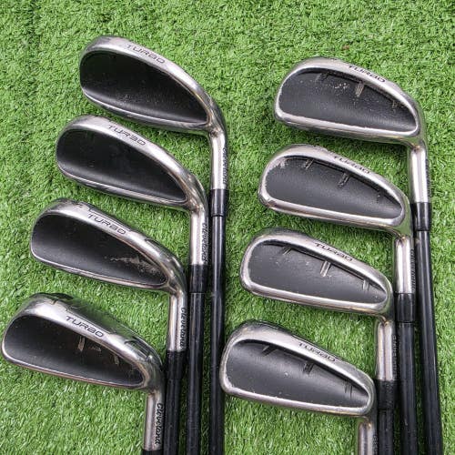 Cleveland Launcher HB Turbo Iron Set 4-PW DW Miyazaki Regular Graphite RH +0.5"