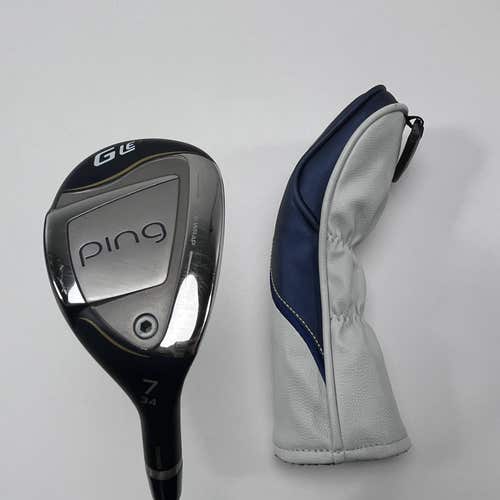 Ping G LE 3 7 Hybrid 34* ULT 250 Ladies Graphite Womens RH HC Undersize Grip