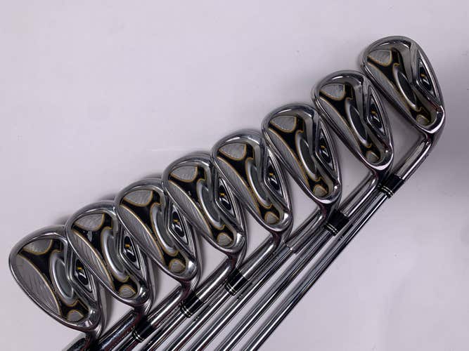 TaylorMade R7 Iron Set 4-PW+SW T-Step 90 90g Stiff Steel Mens RH
