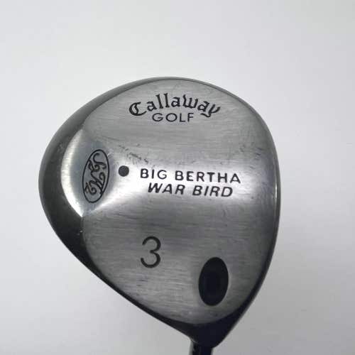 Callaway Big Bertha Warbird 3 Fairway Wood 15* RCH 96 96g Firm Graphite Mens RH