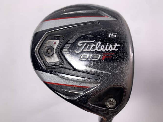 Titleist 913 F 3 Fairway Wood 15* HZRDUS 6.5 Gen 5 Black 70g Extra Stiff RH