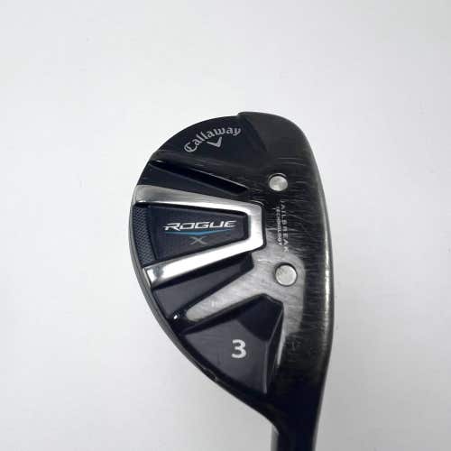 Callaway Rogue X 3 Hybrid 18* Aldila Synergy 60g Regular Graphite Mens RH