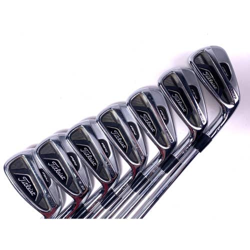 Titleist 712 AP2 Iron Set 3-9 True Temper XP 95 S300 Stiff Steel Mens RH -1''