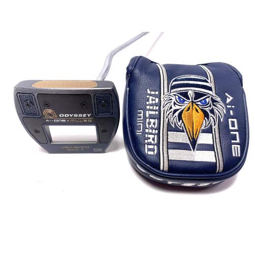 Odyssey Ai-One Milled Jailbird Mini T Putter 33.5" Mens RH HC