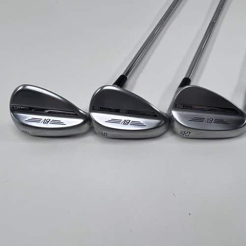 LEFTY Titleist Vokey SM10 Tour Chrome Wedge Set 52* 8 | 56* 10 | 60* 10 Wedge LH