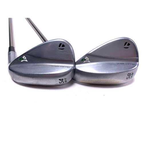 TaylorMade Milled Grind 4 Chrome Wedge Set 54* 11 | 58* 8 UST Mamiya Recoil RH