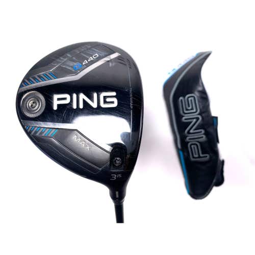 Ping G440 MAX 3 Fairway Wood 15* Alta CB 65g Stiff Graphite Mens RH HC