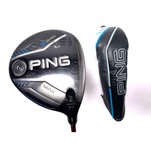Ping G440 MAX 7 Fairway Wood 21* Project X Denali Red 5.5 60g Regular RH HC
