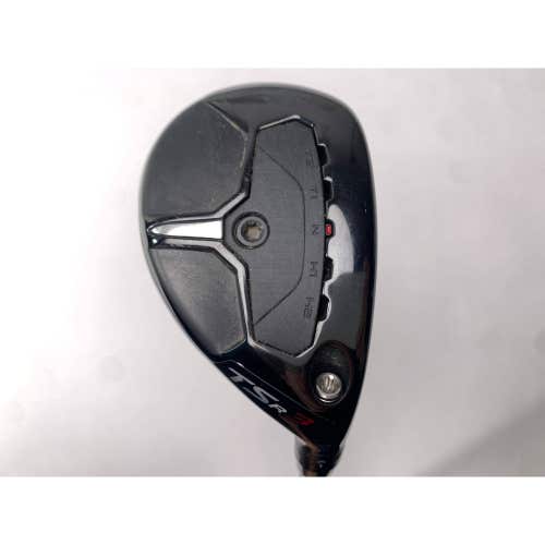 Titleist TSR3 3 Hybrid 19* Mitsubishi Chemical MMT 50g Regular Graphite Mens RH