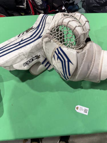 Intermediate Brian's Iconik X Goalie Gloves & Blockers Regular (Used)
