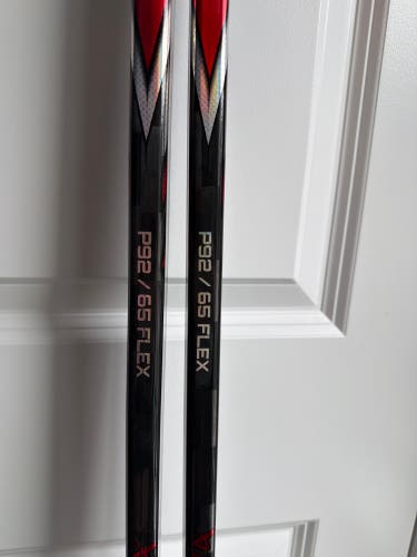 Intermediate Bauer fuse Right Handed Hockey Stick P92 65 Flex (New)