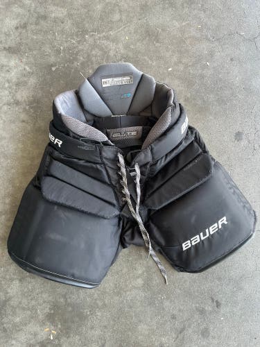 Intermediate Medium Bauer Elite Hockey Goalie Pants (Used)
