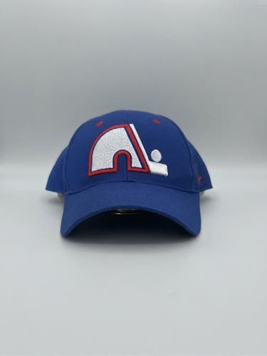 Quebec Nordiques fitted Blue Baseball Cap Hat