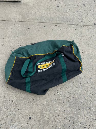Black/Green Carry Hockey Bag (Used)