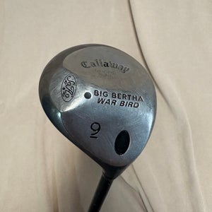 Callaway Big Bertha Warbird Right Handed Fairway Wood Regular Flex 9 Wood Graphite Shaft (Used)