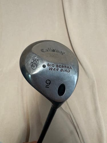 Callaway Big Bertha Warbird Right Handed Fairway Wood Regular Flex 9 Wood Graphite Shaft (Used)