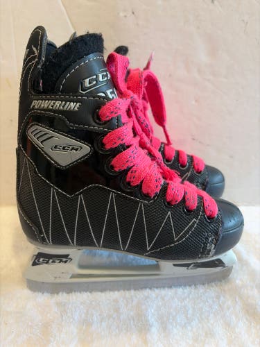 Black CCM Powerline Hockey Skates Regular Width 11 (Used)