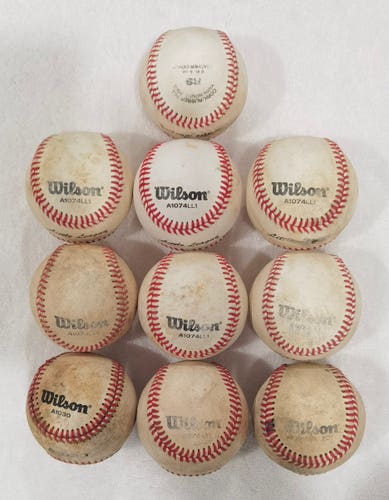 Wilson Baseballs 10 pack (Used)