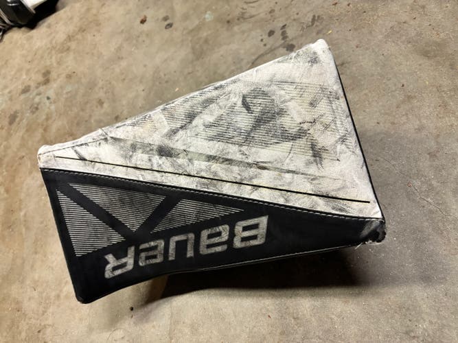 Bauer Supreme Goalie Block - Used - White/Black