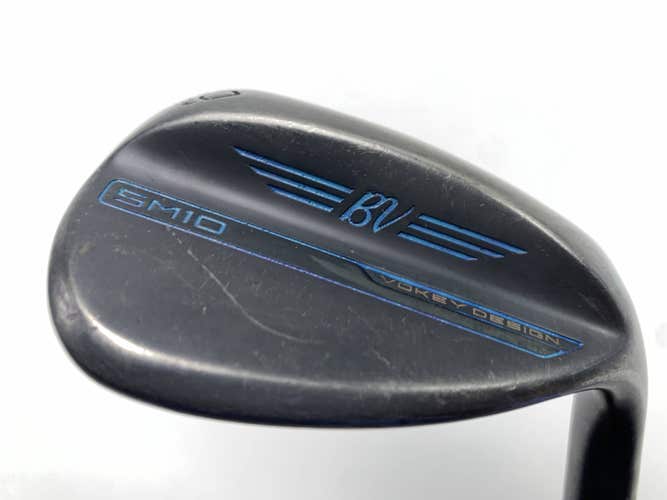 Titleist Vokey SM10 Jet Black Wedge 60*8 True Temper DG S400 Tour Issue Stiff RH