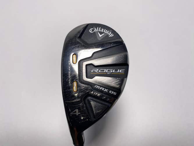 Callaway Rogue ST Max OS Lite 4 Hybrid 22* Cypher Forty 4.0 40g Ladies LH