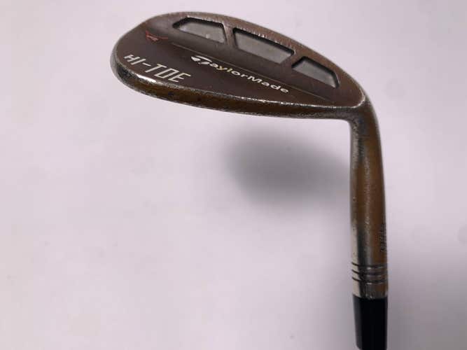 TaylorMade HI-TOE RAW Lob Wedge LW 60* KBS Hi-Rev 2.0 Wedge Steel Mens RH