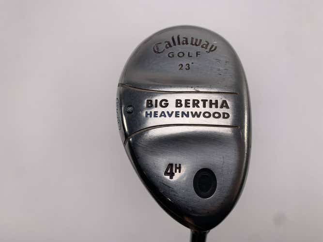 Callaway Big Bertha Heavenwood 4 Hybrid 23* Big Bertha Gems 55 Ladies RH